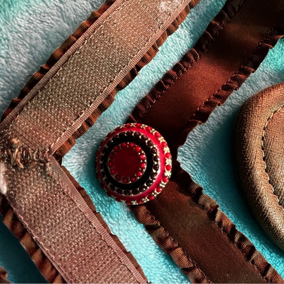 Lindsey Phillips Switchflops sz 9 Amazing shoes!! Velcro straps switch! - Picture 8 of 12